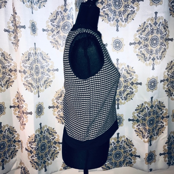 ANN TAYLOR NWOT Striped Work Professional Blouse - Picture 2 of 8